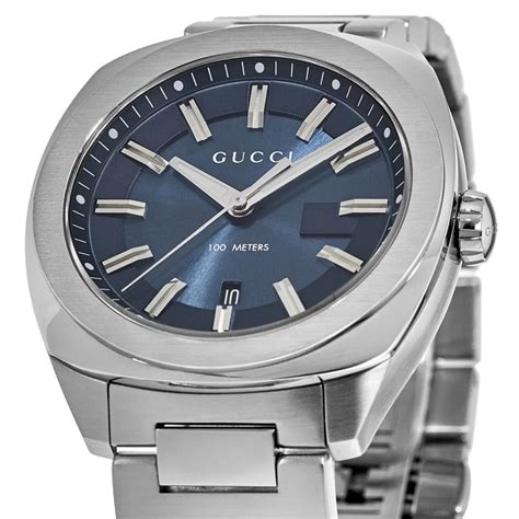 gucci gg2570 blue dial men's watch|Gucci GG2570 Bracelet Watch, 41mm .